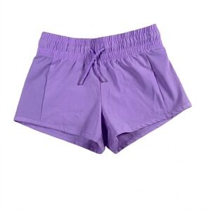 All In Motion Girls 2-in-1 Shorts Violet Purple Size M 8 Athletic Running New
